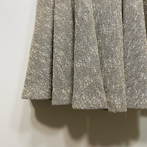 Anthropologie Paper Crown Women’s Shimmered Tweed Dress Size Petit M - Picture 6 of 9